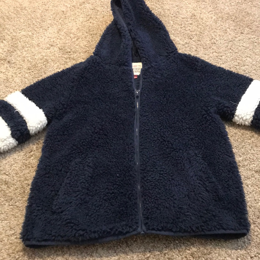 sherpa hoodie
